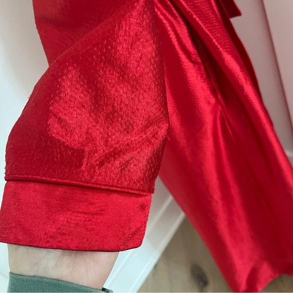 Van Raalte Vintage 60s Robe Cover Gown Silky Dacron Polyester Sz M *M11 - Picture 4 of 9